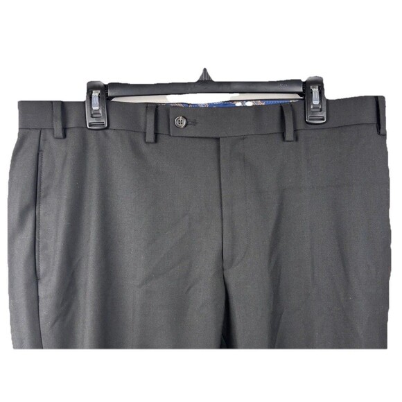 Lauren Ralph Lauren Dress Pants Slacks Black Mens 36x30 - Picture 2 of 8